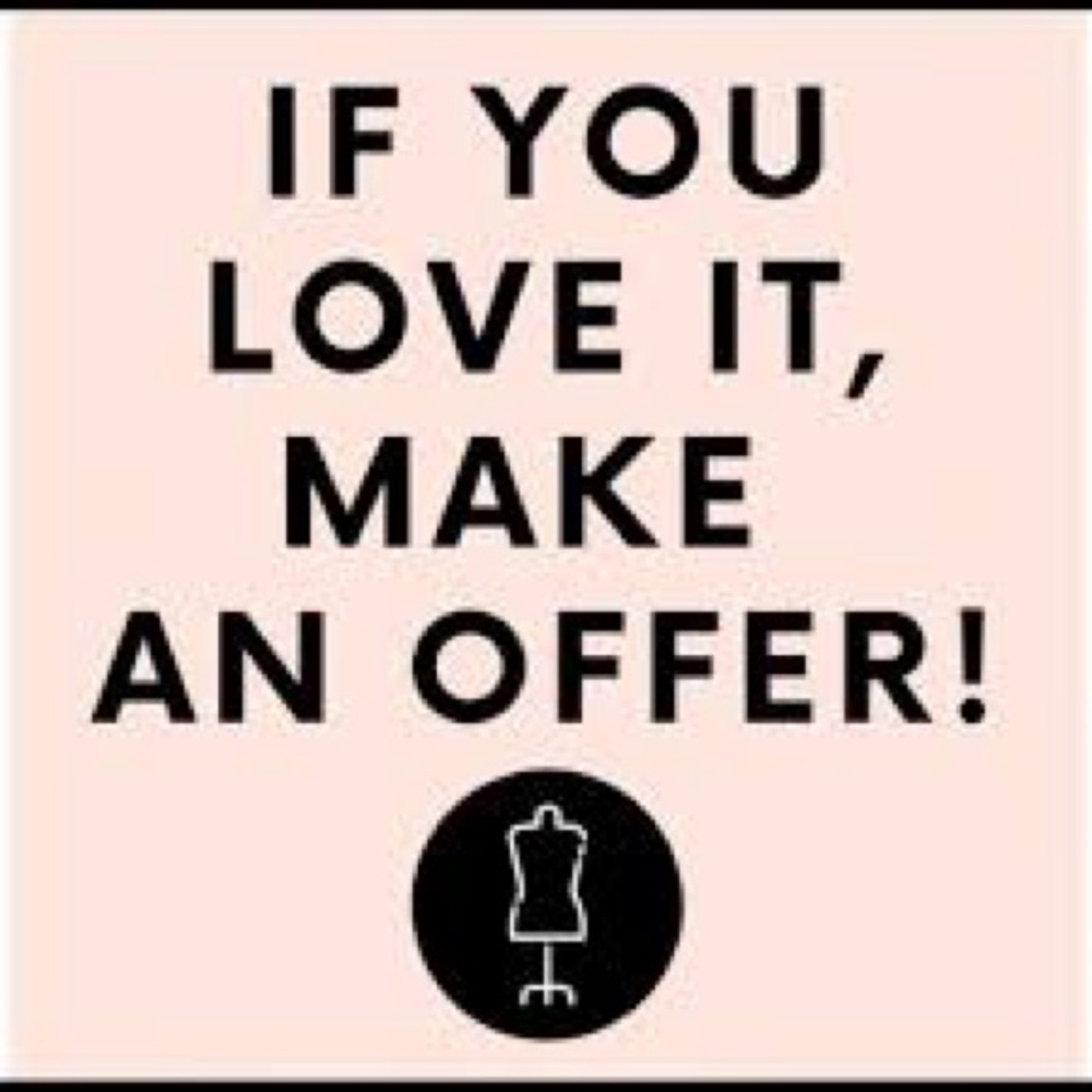 Make offers!!! Always accepting!! ❤️❤️❤️❤️